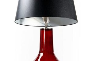 Kézzel készített lámpa Famlight Alor Transparent fekete/ezüst E27 60W átlátszó flakon small 1