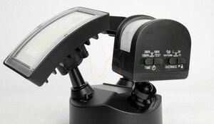Kültéri LED reflektor SU-MA Duo fekete 36 W 4000 K IP54 mozgásérzékelővel 6556-PIR small 4