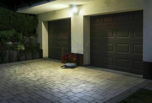 Kültéri LED reflektor SU-MA Duo fekete 36 W 4000 K IP54 mozgásérzékelővel 6556-PIR small 6
