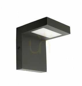 Kültéri fali lámpa SU-MA Karo KR-K100 LED 10W 4000K IP54 sötét szürke small 0