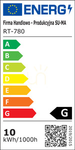 Kültéri állólámpa SU-MA Rota RT-780 sötét szürke 78 cm LED 10W small 5