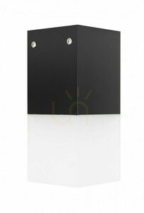Külső mennyezeti lámpa SU-MA CUBE Max fekete 20W alumínium CB-MAX S BL small 0