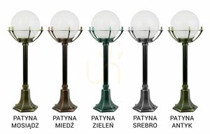 Kültéri állólámpa SU-MA KULE fekete-patina 72 cm K 5002/3/KPO small 7
