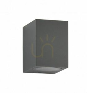 SU-MA MINI 5001 DG sötétszürke kültéri fali lámpa IP44 GU10 small 1