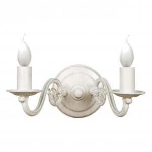 Elegáns TULUZA fali lámpa 2 x E14 LED fehér small 0
