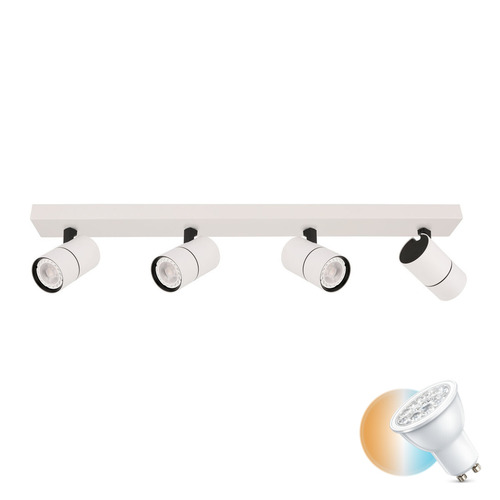 Jelölje be Italux Laconi fehér 4 pontos GU10 spotlámpa SPL-2813-4B-WH