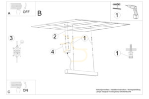 Függőlámpa PINNE 150 szürke Thoro small 14
