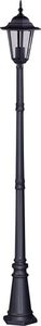 Kaja K-7064A/1 magas fekete kültéri állólámpa, STANDARD sorozat, 230 cm small 0