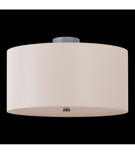 Jelölje be Mennyezeti lámpa Ramko BACH nikkel/ecru 50 cm 48628