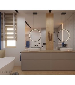 Függőlámpa Ramko ECHO VERTICAL 60 25W LED 3000K fehér 67950 small 1