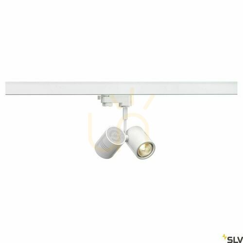 Jelölje be Sínes spotlámpa SLV BIMA II 2xGU10 fehér 3 fázisú 152231