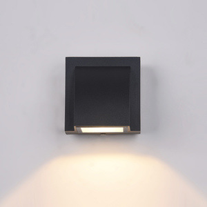Italux Edgar LED kültéri fali lámpa fekete alumínium IP54 PL-436B small 0