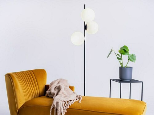 Jelölje be Fekete állólámpa CustomForm BOBLER LP048BOBLFL-02 3×E27 155 cm