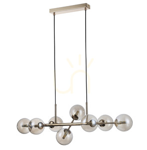 Italux Erimid arany üveg függőlámpa PND-2244-8A-GD small 1