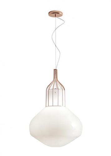 Jelölje be Függesztett lámpa Fabbian Aérostat 43cm - fényes réz - F27A13 41