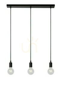 Lucide FIX függőlámpa, fekete, 3×E27, 75 cm, 08408/03/30 small 0