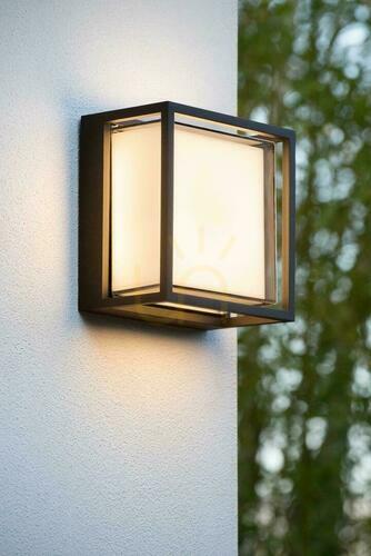 Jelölje be Lucide SINGA LED kültéri fali lámpa fekete 10 W 3000 K IP54 15801/10/30