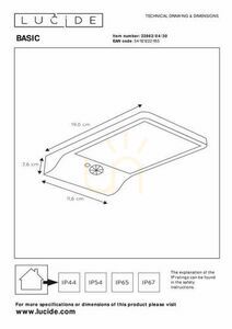 Lucide BASIC napelemes kültéri fali lámpa fekete LED 3W 380lm 2700K IP44 mozgásérzékelővel 22862/04/30 small 5