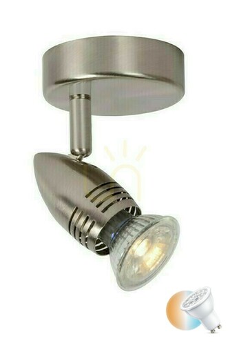 Jelölje be Lucide CARO-LED ezüst LED fali lámpa 5W GU10 13955/05/12