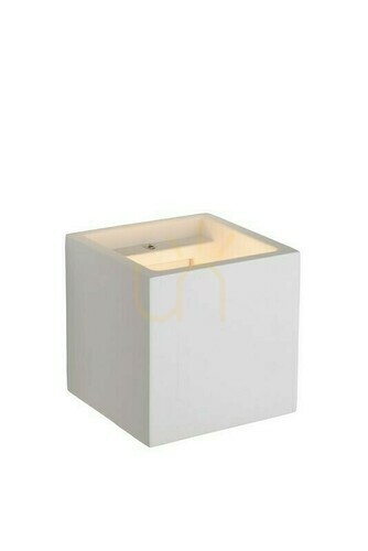 Jelölje be Fali lámpa Lucide GIPSY fehér gipsz G9 11,5 cm 35208/01/31