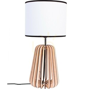 Hellux Dolio E27 asztali lámpa fehér 51 cm 4210350 small 2