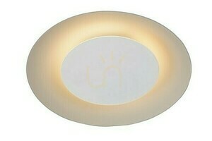 Lucide FOSKAL 79177/06/31 fehér LED mennyezeti lámpa Ø 21,5 cm, 6 W, 2700 K small 0