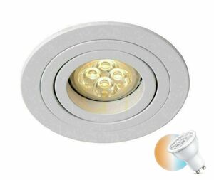 Mennyezeti spotlámpa Lucide TUBE fehér GU10 LED 9 cm 22954/01/31 small 0