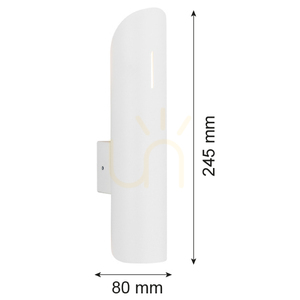 Fali lámpa ARGON AKRON fehér szerkezet 2xG9 1036 small 2