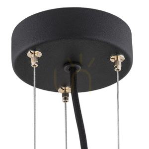 Függőlámpa ARGON BERKLEY arany-fehér-fekete üveg acél 4690 small 4