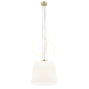 Függőlámpa ARGON Berkley opál matt sárgaréz E27 4689 small 0