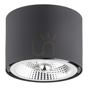 Mennyezeti lámpa Argon CLEVLAND fekete GU10 115 mm 4691 BZ small 1