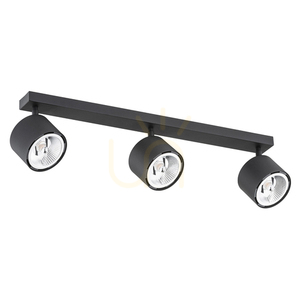 Mennyezeti lámpa Argon CLEVLAND fekete GU10 3 pontos 6101 BZ small 1