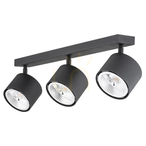 Mennyezeti lámpa Argon CLEVLAND fekete GU10 3 pontos 6101 BZ small 2