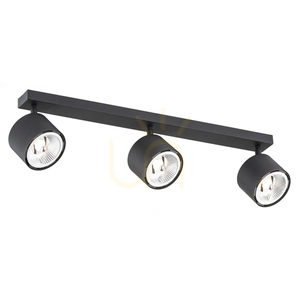 Mennyezeti lámpa Argon CLEVLAND fekete GU10 3 pontos 6101 BZ small 0