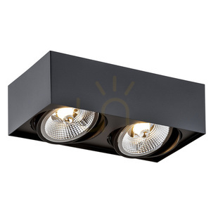 Mennyezeti lámpa ARGON Rodos Plus fekete GU10 2x1W 1049 BZ small 0