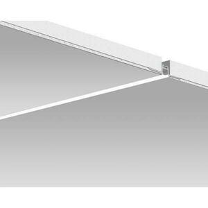 LED alumínium profil KOZEL-10 Ezüst eloxálatlan 2m small 2
