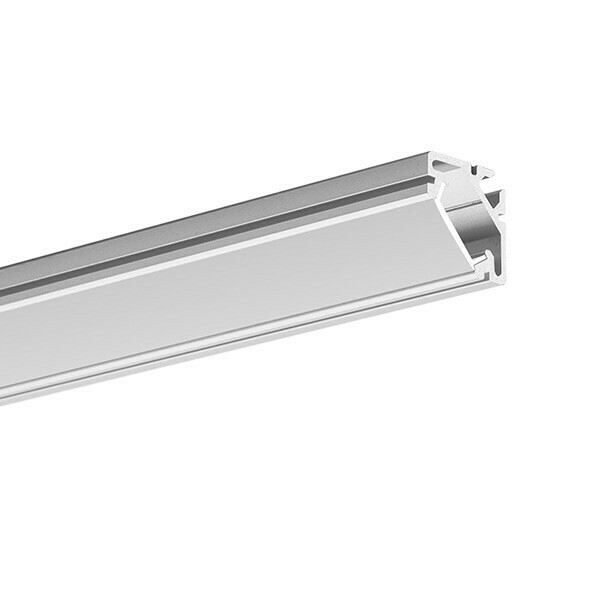 Kilátás Sarok led profil 45-16 Ezüst eloxált e6-k1 1m Sarok led profil 45-16 Ezüst eloxált e6-k1 1m