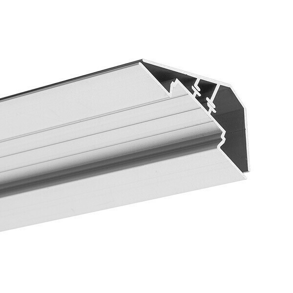 LED sarokprofil LOC-30 Ezüst eloxált 1m