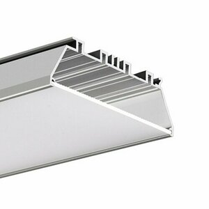 OMODO-100 süllyesztett széles LED profil Ezüst eloxált 2m 1 OMODO-100 süllyesztett széles LED profil Ezüst eloxált 2m small 1