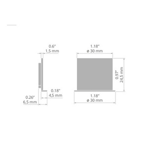 Fekete végzáró elem KLUŚ LOKOM profilhoz C24005C07 small 1