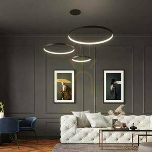 RIO 110 fekete LED csillár 3000K 47W CRI 93 Thoro TH.103 small 14