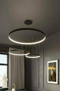 RIO 110 fekete LED csillár 3000K 47W CRI 93 Thoro TH.103 small 15
