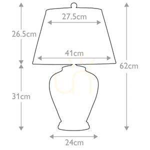 Arum 1 Light asztali lámpa Elstead small 2