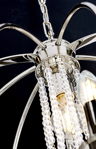 Cassie 4 Light Chandelier Elstead small 3