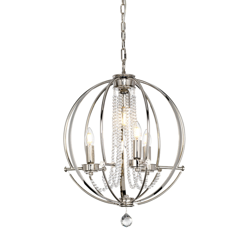 Jelölje be Cassie 4 Light Chandelier Elstead