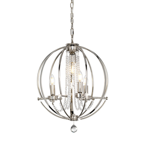 Cassie 4 Light Chandelier Elstead small 0