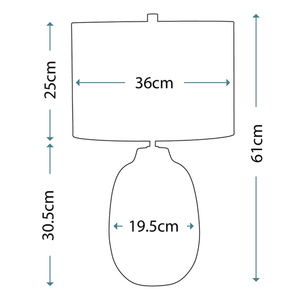 Chelsfield 1 Light asztali lámpa Elstead small 4