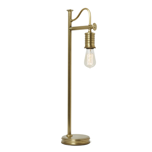 Douille 1 Light asztali lámpa - öregített sárgaréz Elstead small 0