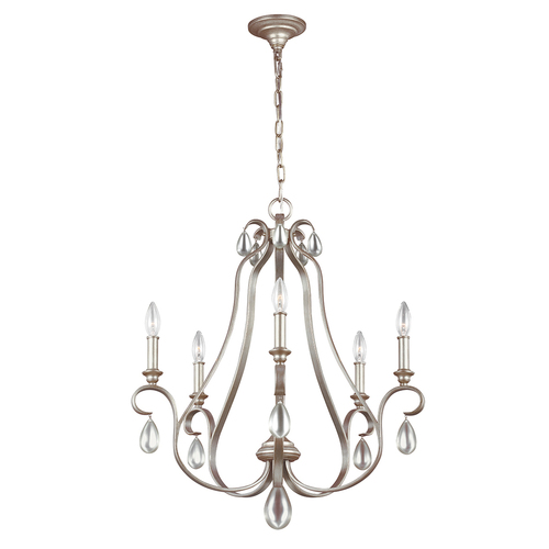 Jelölje be DeWitt 5 Light Chandelier Elstead