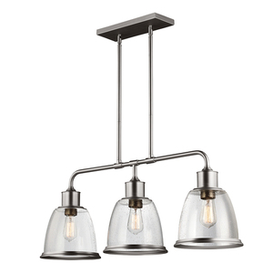 Hobson 3 Light Island csillár szatén nikkel Elstead small 0
